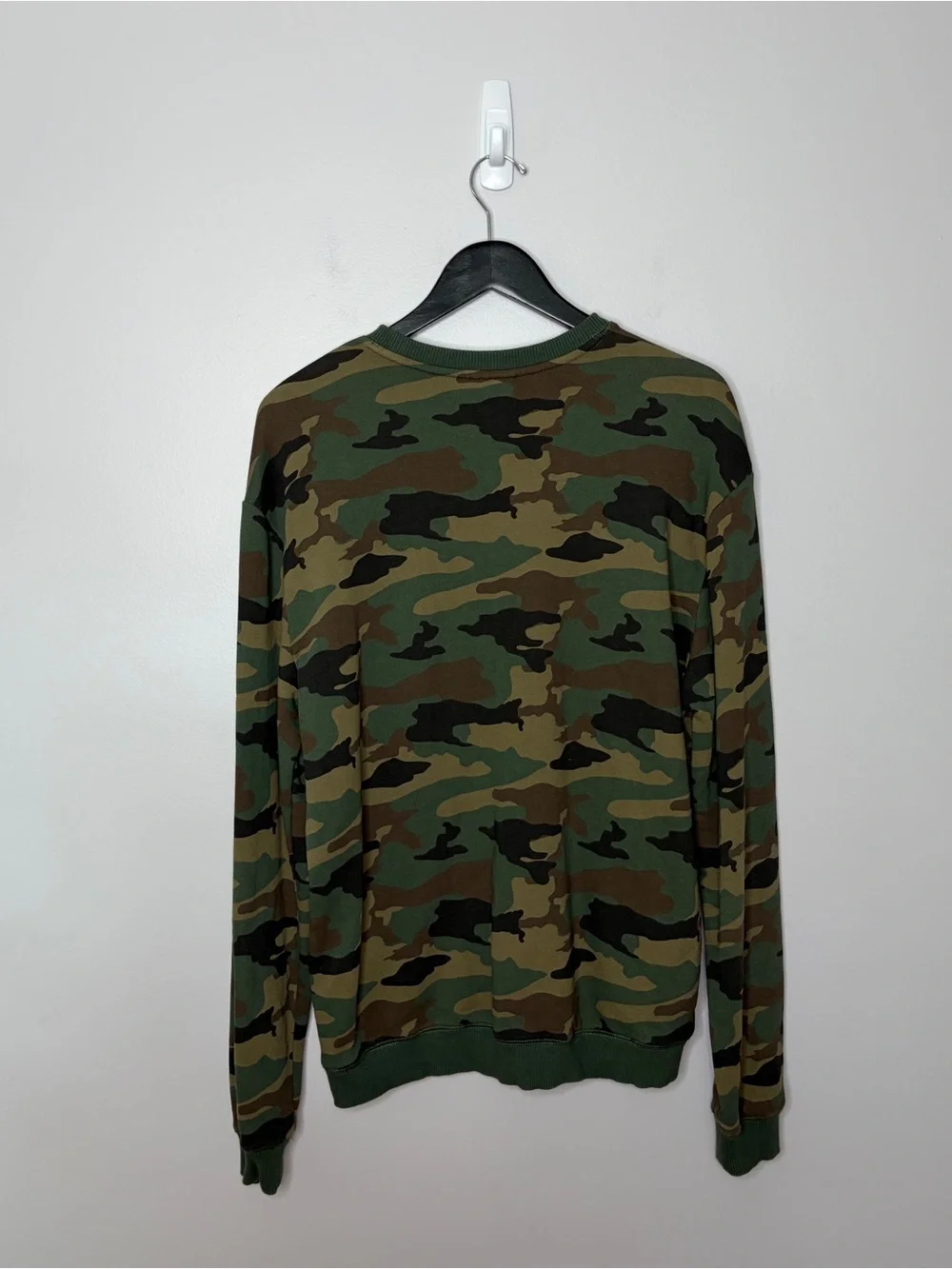 100 Thieves Woodland Camo Crewneck Sweatshirt Size Medium